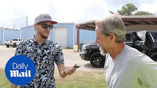 Heartwarming moment son gives dream car to his dad