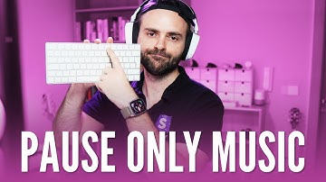 Remap play/pause to toggle ONLY music on macOS