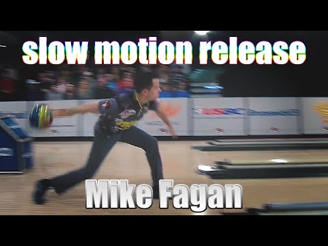 Mike Fagan slow motion release – PBA Bowling