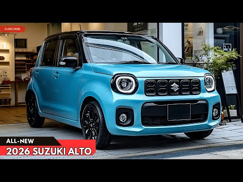新登場!! 2026年型スズキ アルト発表 - 燃費に優れたコンパクト