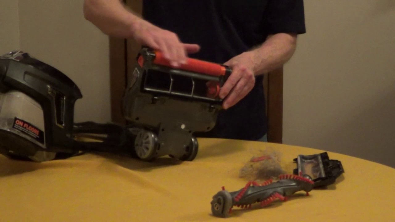 Clean Hair from a Shark Rocket YouTube