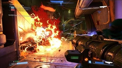 DOOM 30 Minutes of PS4 Beta Gameplay - DOOM 2016 Multiplayer Gameplay