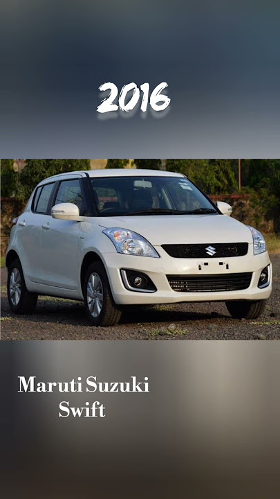 Evolution of Maruti Suzuki SWIFT (1990~2022) #shorts