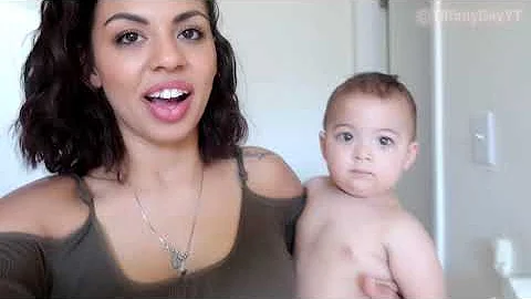 SOLO DAY IN THE LIFE OF A STAY AT HOME MOM of a Breastfeeding Toddler & Preschooler l Tiffany Day