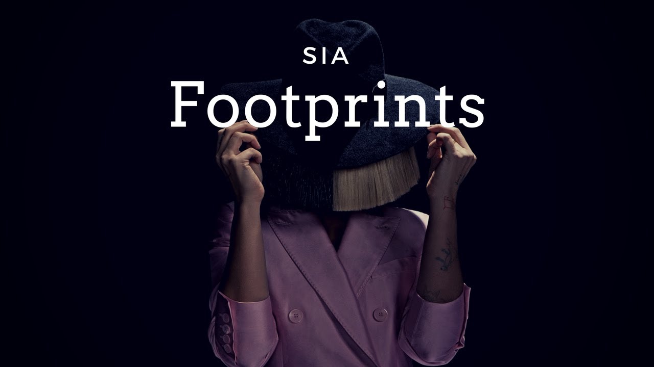 Sia - Footprints. Huellas en la arena