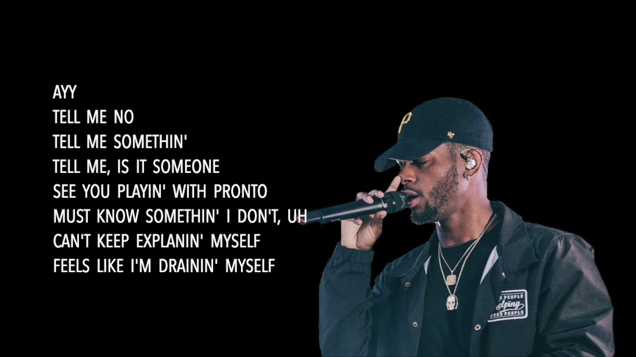 Bryson Tiller Presents Lyrics Bryson Tiller Presents Lyrics