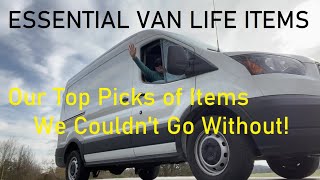 Essential Van Life Items Discussing a Few of Our Top Picks & Items We Couldn’t Go Without For Travel