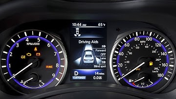 2018 INFINITI Q50 - Warning and Indicator Lights