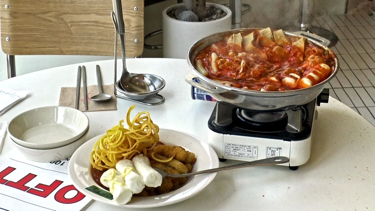 Ttoekbokki and Fried Sweet Potato | Korean Street Food