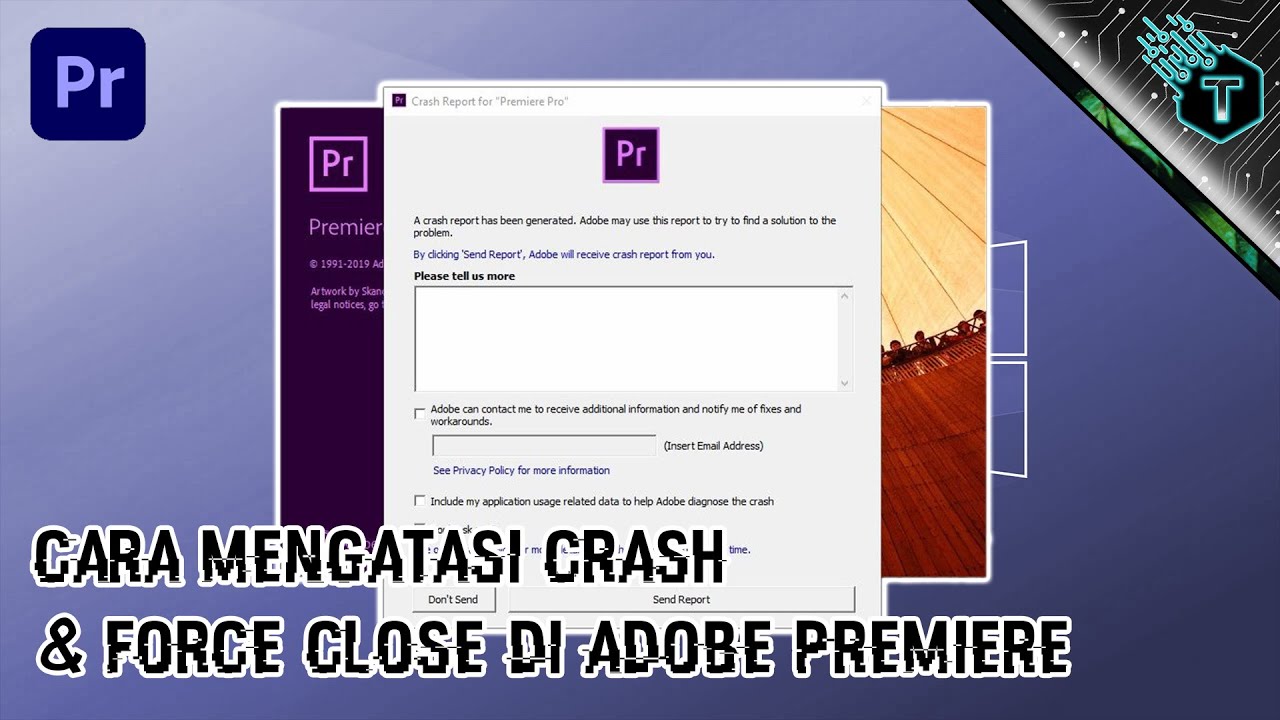 Cara Mengatasi Error Adobe Premiere Yang Sering Keluar Sendiri
