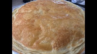 How to make crispy  khamitah  )طريقه عمل القمطه المقرمشه