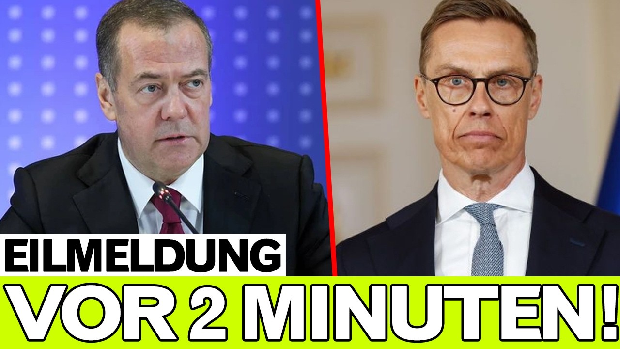 „Russland hat jeden Grund…“ – Medvedev setzt Finnland massiv unter Druck! EUROPA IN PANIK!