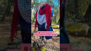 The Perfect Fourth of July Crochet Shawl ❤️🤍💙