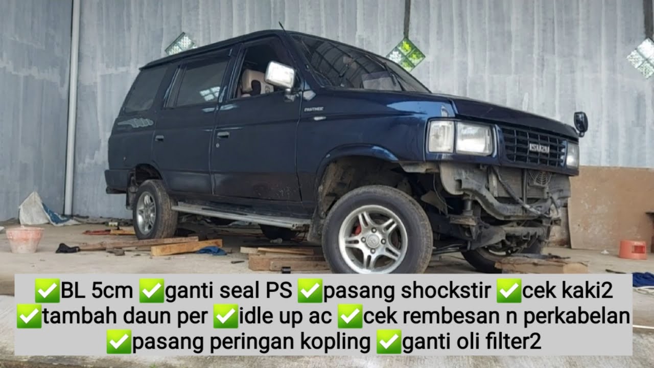 eksekusi bodylift isuzu panther higrade 96 #gresik