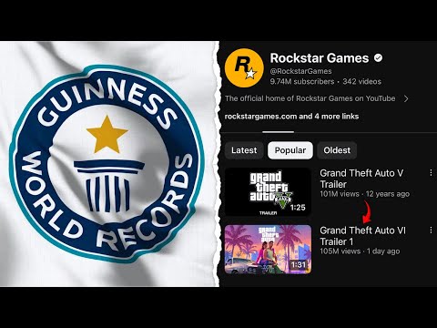 GTA 6 Trailer Broke MORE WORLD RECORDS!