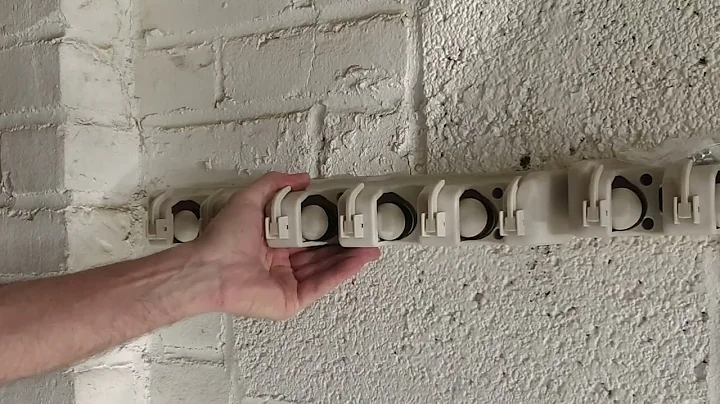 2 Pack Mop and Broom Holder wall mount   ONMIER Garage Organization Hanger Wall Mounted, Hanging Too