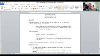 Essay #2 Guidelines Lecture