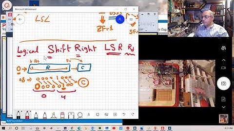 Lab 14 Shift and Rotation Assembly Arduino 7 Segment Display | تجربة 14: التزحيف والتدوير للاردوينو