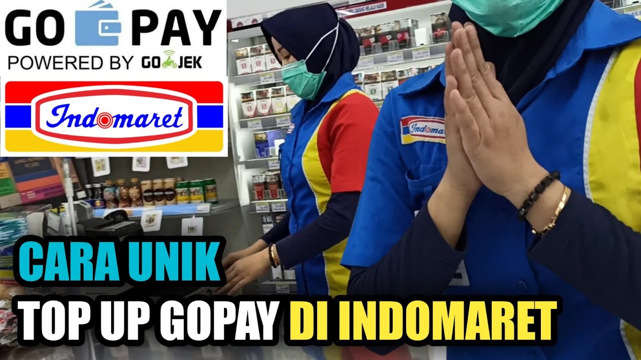CARA UNIK TOP UP GOPAY DI INDOMARET 