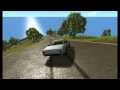 BeamNG - Downhill car drifting &amp; driving - realistic car damage [HD]