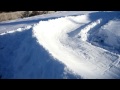 Горка из снега. Часть 1. A mound of snow.