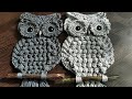 СОВА крючком. Подробный мастер - класс. / OWL crocheted. Detailed master class.