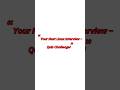 Linux Interview Preparation Quiz 🥳Linux Interview Question and Answer #youtubeshorts #short #tech