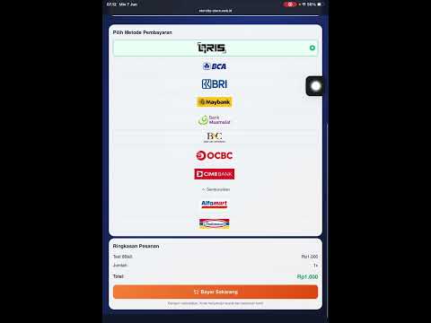 Tutorial beli di eternity store