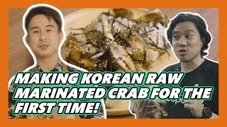 Making Korean Raw Marinated Crab For The First Time | The Office Chef S2E1