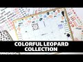 Happy Planner Back To School 2021 Haul // Colorful Leopard Dry Erase Board, Decals, Folio, Mouse Pad