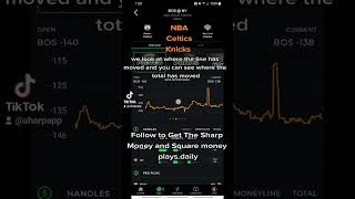 The Ultimate Sports Betting Tool To Maximize Profits | Celtics v Knicks Sharp App screenshot 5