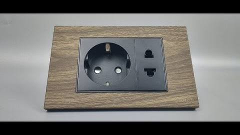 Ổ Cắm Điện Chống Giật Chuẩn Đức-Ổ cắm 2 chấu Tenko I Tenko.com.vn