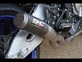 Yamaha R1M 2015 R1 Sc Project CRT Exhaust Sound Clip with Flyby
