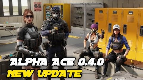 Alpha Ace New Update Gameplay - CSGO Mobile - Online FPS Android Gameplay