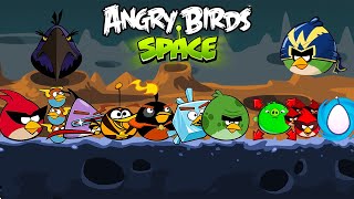 Angry Birds Space - All Birds & Power-Ups Abilities Gameplay (2024)
