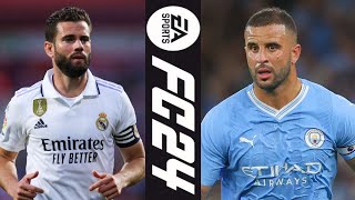 FC 24 HIGHLIGHTS! CITY \& REAL ALL-SQUARE AFTER CHAMPIONS LEAGUE THRILLER  Real Madrid 3-3 Man City