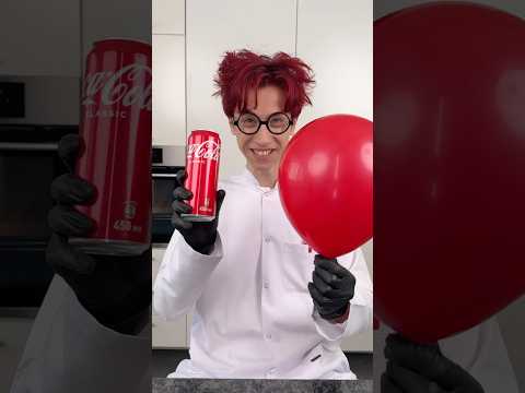 Coke with Balloon experiment 🤯🧪