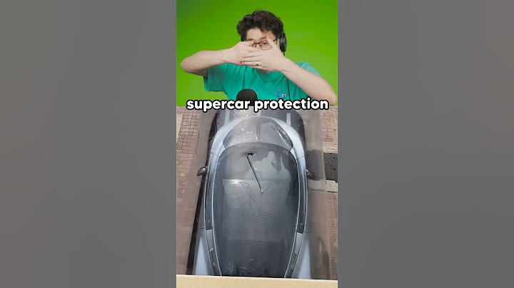 Best Way to Protect Your Supercar!😂 #reaction
