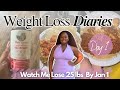 Day 1 of Trying To Lose 25 lbs By Jan 1 | Weight Loss Journey Challenge