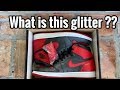 Jordan 1 glitter  where it comes from and how to clean