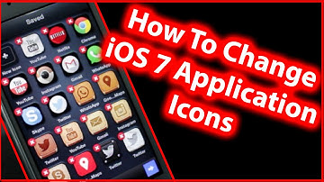 How To Change iOS 7 App Icon Design - iPhone 5s/5c/5, iPad and iPod Touch (No Jailbreak)
