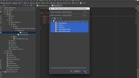 Android Application With Database - Models