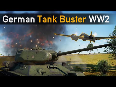 Hs129 vs T34 - How Tank Busting Started During WW2
