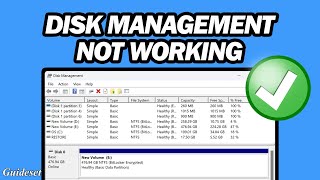 fix: disk management not working, loading or responding in windows 11/10