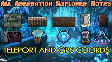 All Aberration Explorer Note locations in Ark Survival Evolved