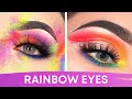 Rainbow Eyes Makeup Tutorial 🌈 10+ Pride Makeup Ideas