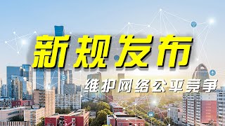 网络竞争新规发布，筑牢网络公平竞争“防火墙” 「央视财经评论」20240515 | 财经风云