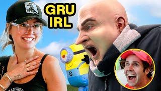 SURPRISING CORINNA AND DAVID AS GRU!!