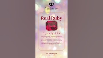 Real Ruby. Real Royalty. #RubyJewelry #Precious #RubyLovers #LuxuryJewelry #ShopNow  #DubaiJewel
