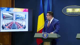 05/16/2019 Conferință de presă susținută de Răzvan Cuc, ministrul transporturilor